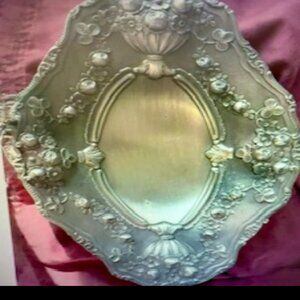 VINTAGE LARGENTIERE ~ ITALY STYLE SILVER PLATED TRAY